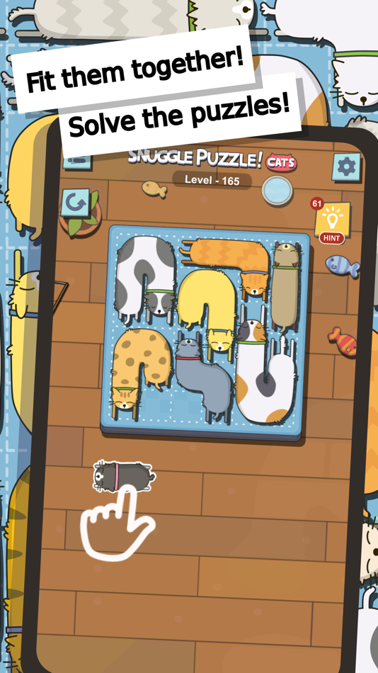 #1. Snuggle Puzzle Cat Game (iOS) 由: zehond LLC