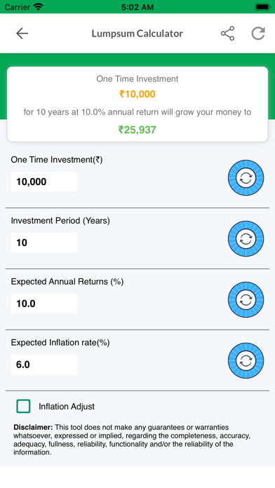 Naredi Capital Financial Screenshot