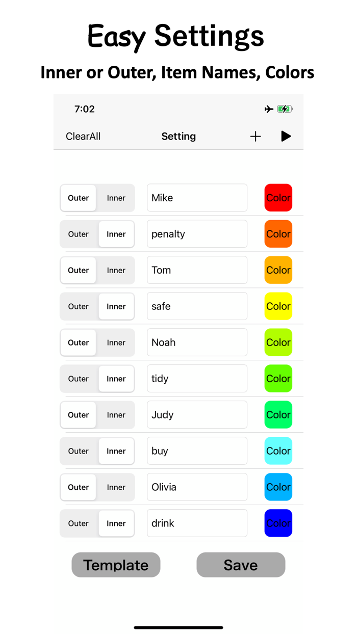 Double Roulette - decide two
