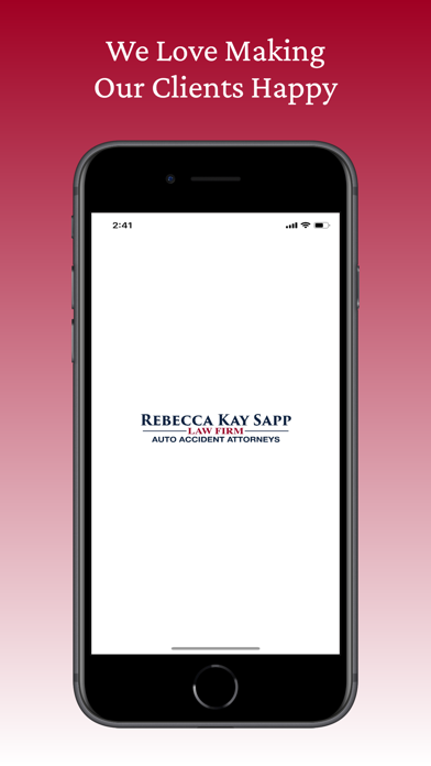 Rebecca Kay Sapp Law Firm Screenshot