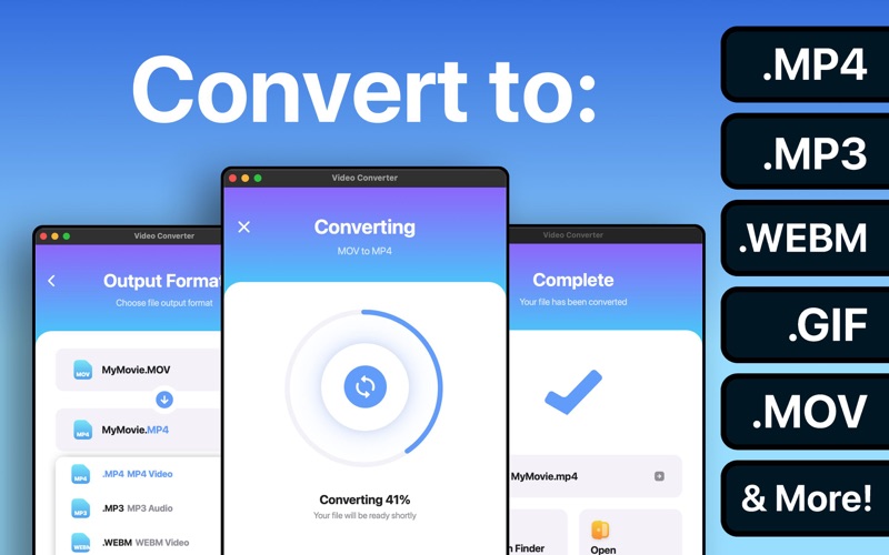 the video converter iphone screenshot 1