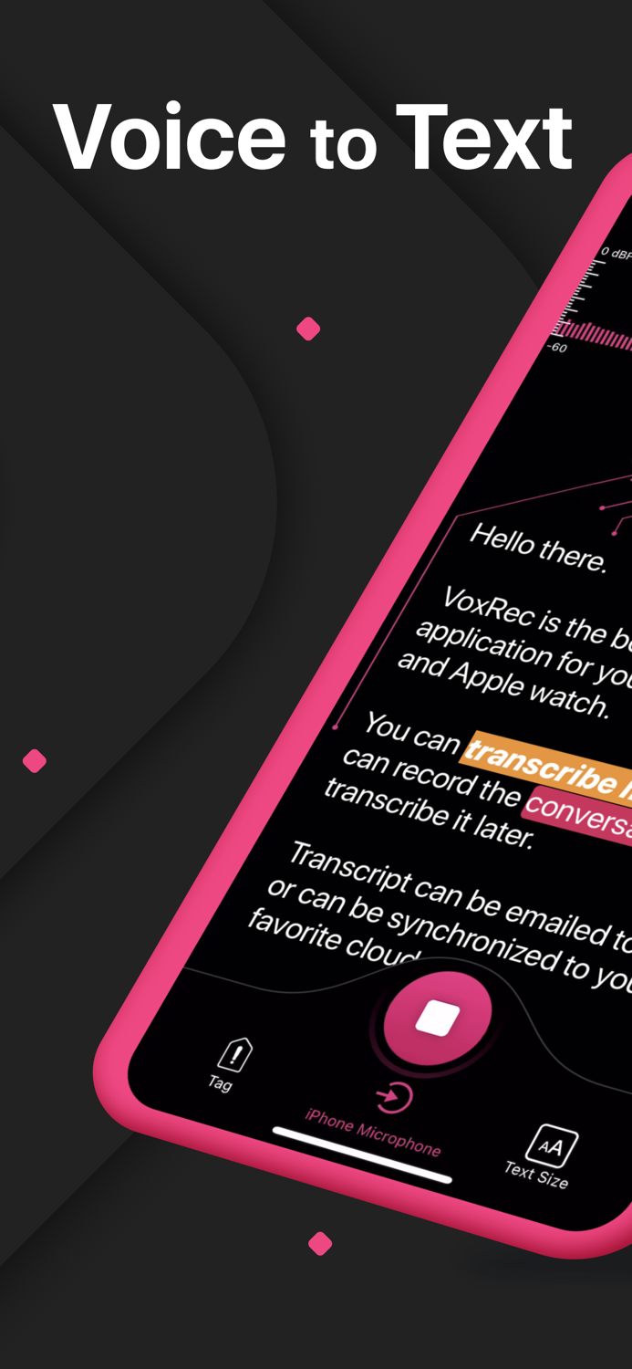 Voice to Text Dictation VoxRec