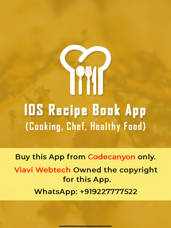 RecipesBook App