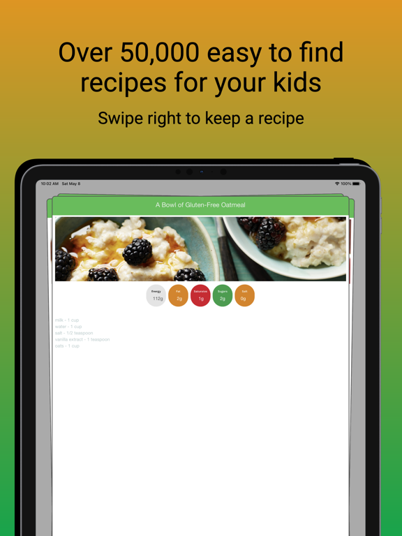 Screenshot #4 pour Anabel Kids Recipes