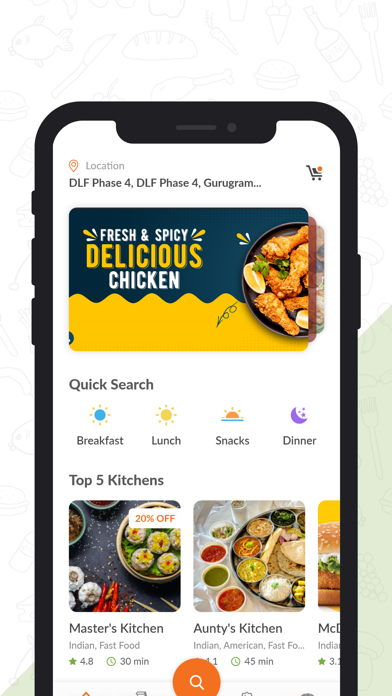App GOOD FOOD Screenshot