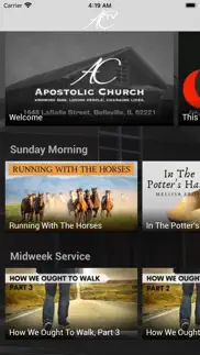 apostolic church of belleville iphone screenshot 1