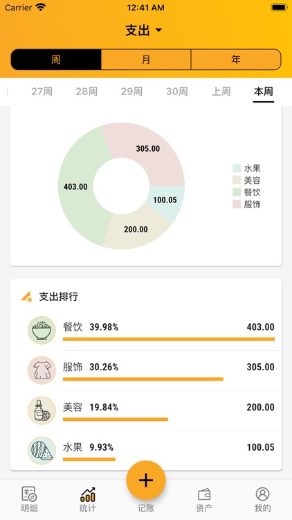 记账呀-超简洁实用的记账软件 screenshot-3