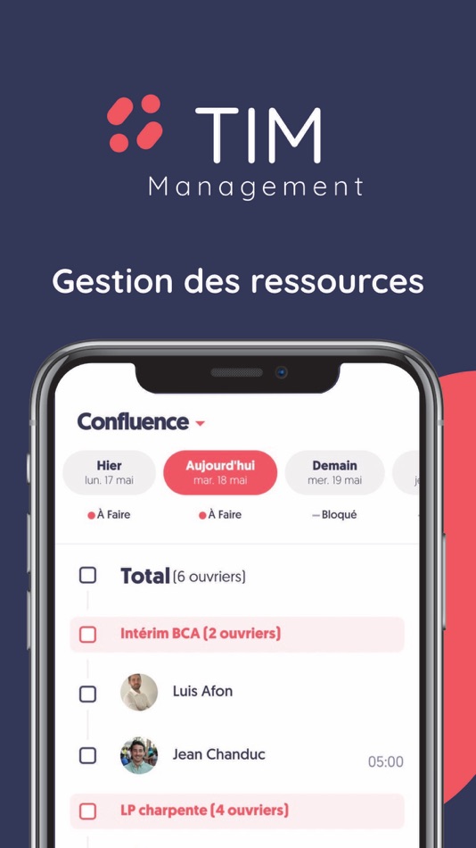 #1. TIM management (iOS) Podle: LC DEV