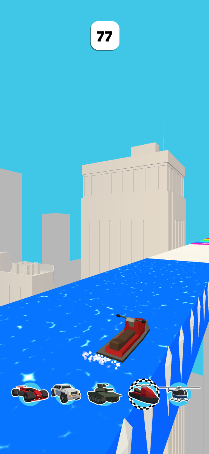 Vehicle Transform Race 3D