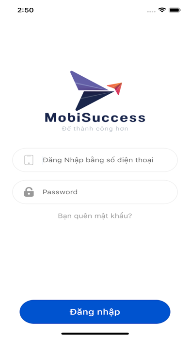 MobiSuccessApp Screenshot