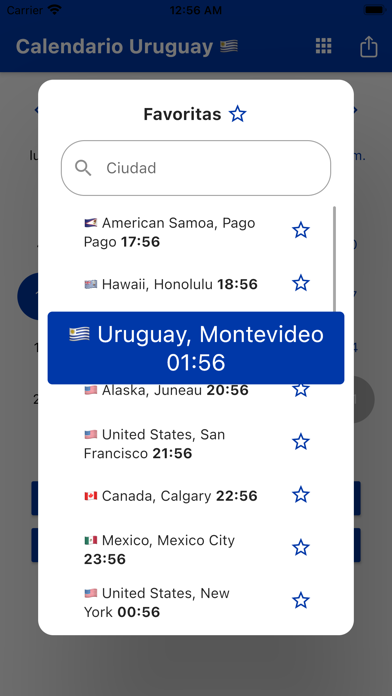 Calendario Uruguay 2024 Screenshot