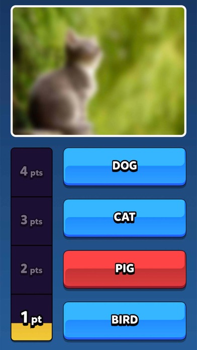 Blurry Quiz Screenshot