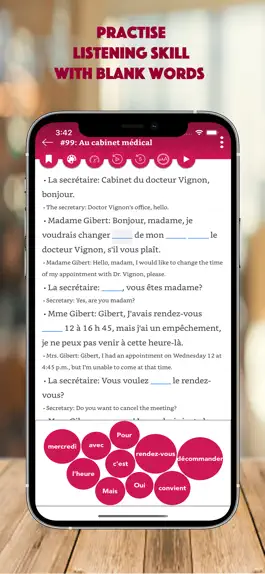 Game screenshot French Conversation Dialogues hack