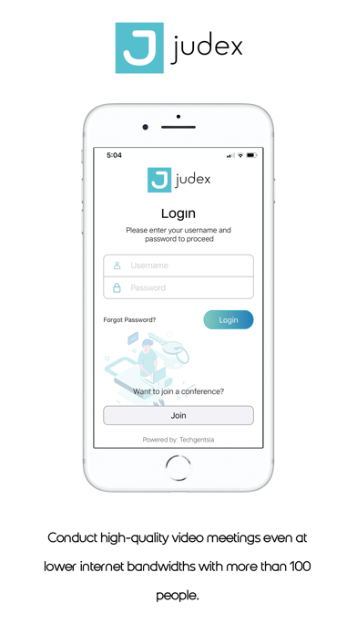 Judex – Video Conference Screenshot