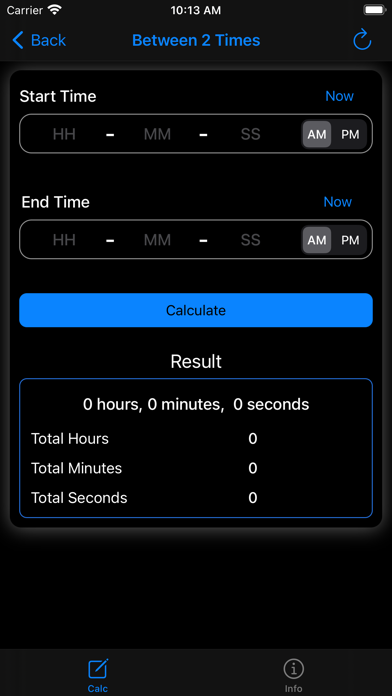 Time Calculator: Add, Subtract Screenshot