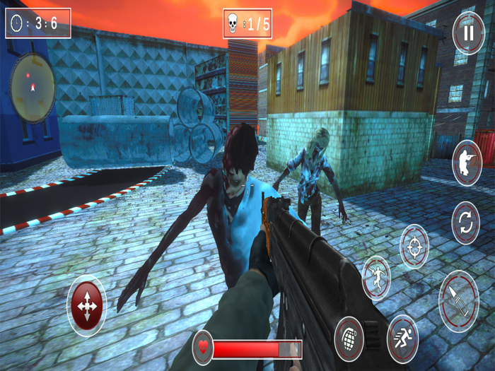Scary Zombie Dead Trigging 3D