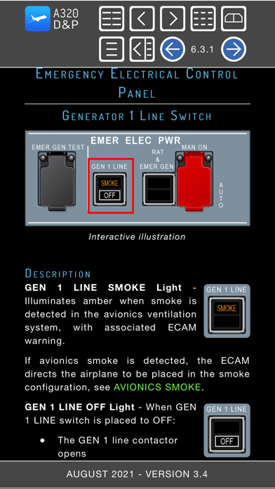 A320 Displays and Panels Screenshot