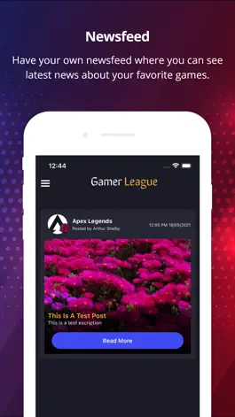 Game screenshot Gamer League hack