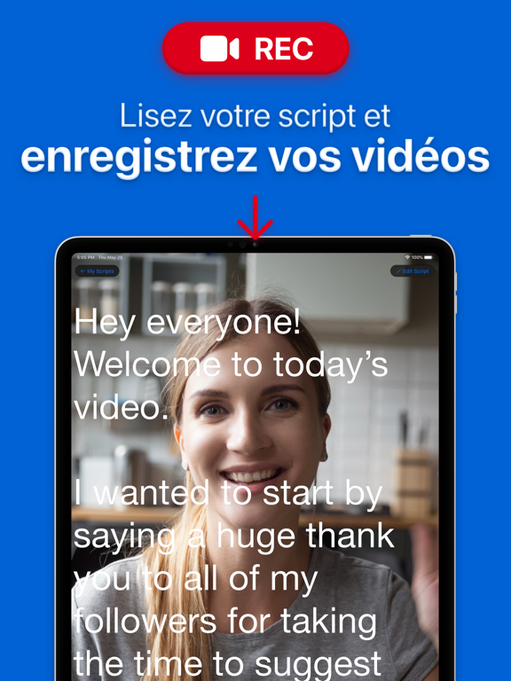 Screenshot #6 pour Teleprompter Pro