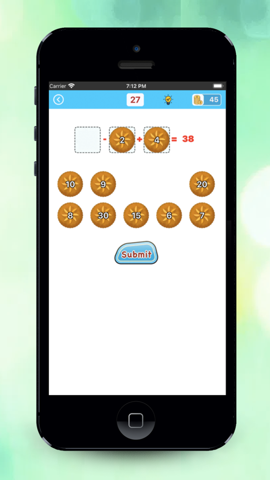#7. Math workout brain puzzle (iOS) 由: Merbin Joe