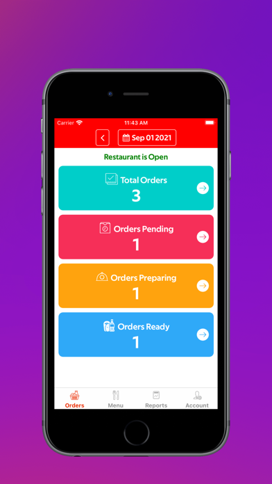 Order Next Restaurant Screenshot