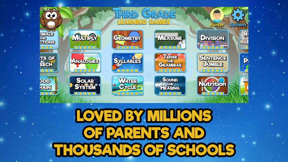 #4. 3rd Grade Learning: School Ed (iOS) Von: RosiMosi LLC