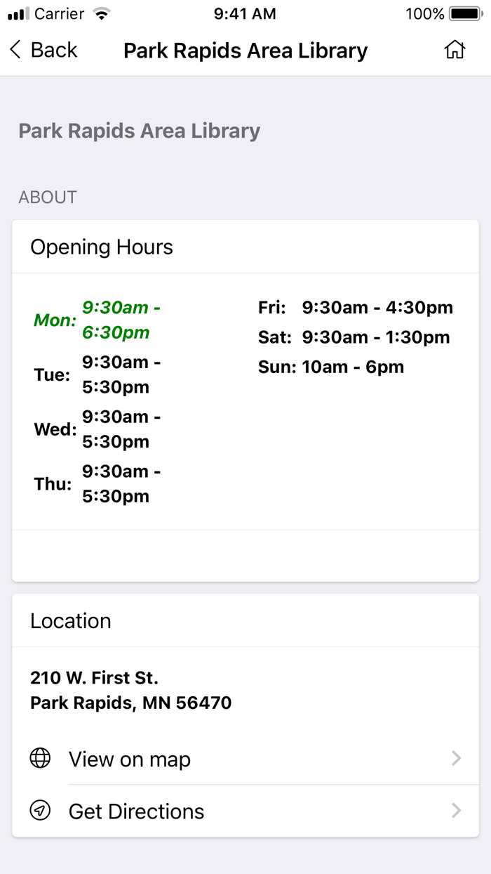 Kitchigami Regional Library