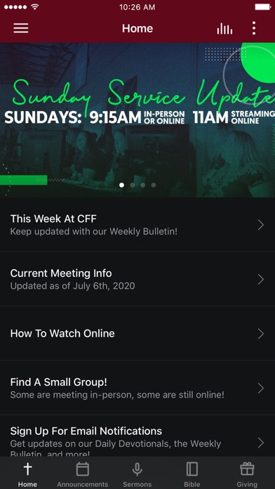 CFF Tucson Screenshot