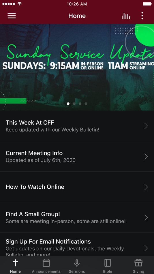 #1. CFF Tucson (iOS) 由: The Weslian Church