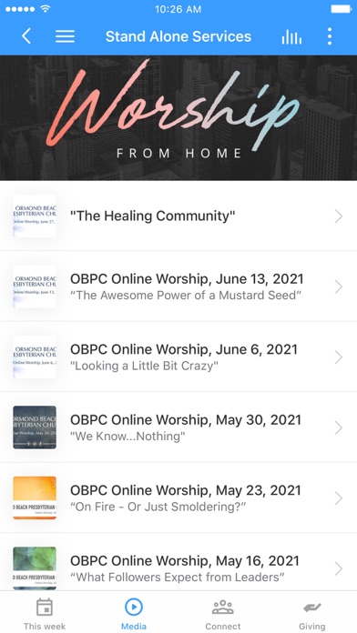 Ormond Beach Presbyterian Screenshot
