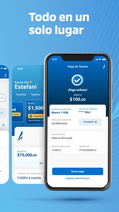Banco Azul Movil Screenshot