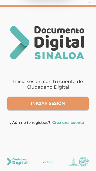 Documento Digital Sinaloa Screenshot