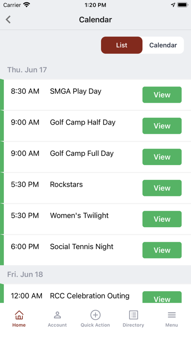 Richmond Country Club, VA Screenshot