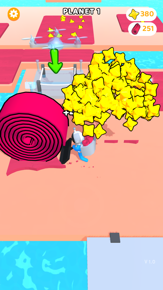 #2. Spiral Craft 3D (iOS) 由: Dual Cat