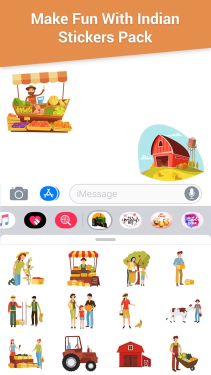 Indian Stickers Pack