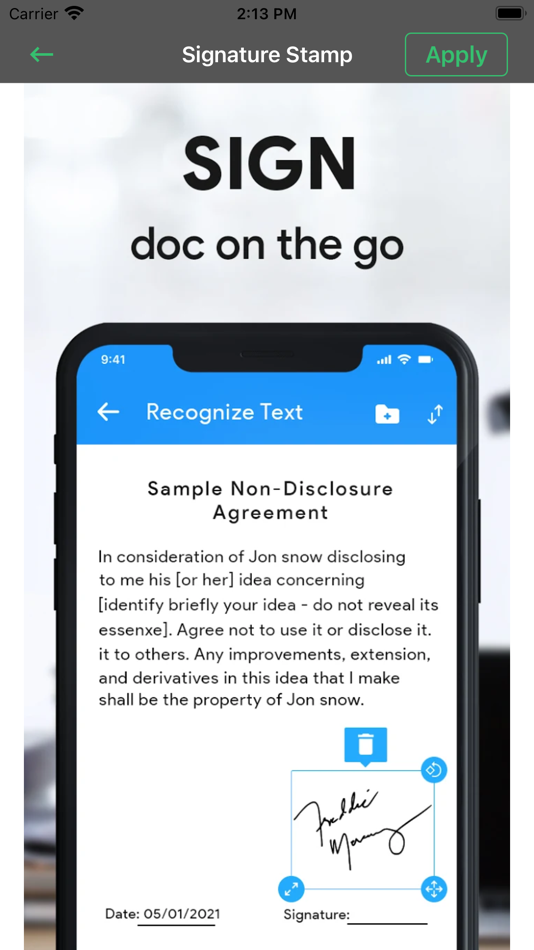#4. Easy Document & PDF Scanner PR (iOS) 由: Mamoona Yasin
