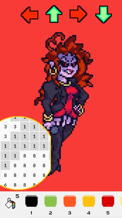 FNF MUSIC BATTLE COLOR PIXEL