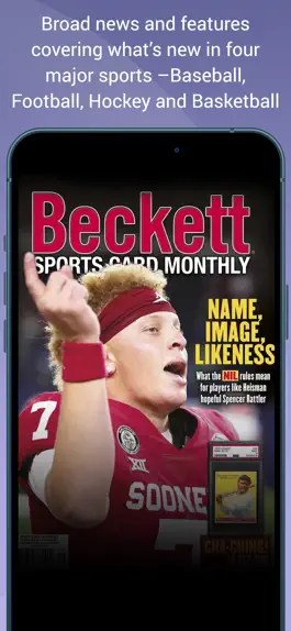 Game screenshot Beckett Sports Card Monthly mod apk