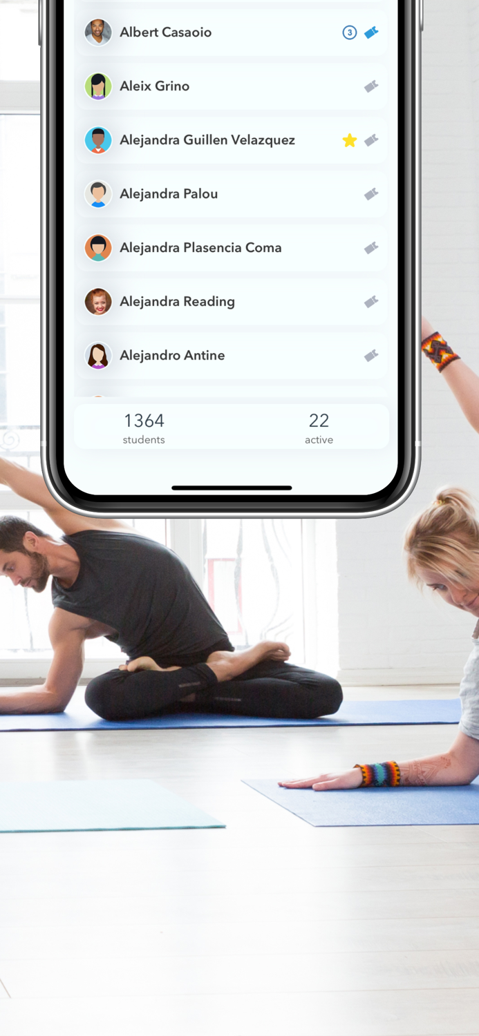 Open Manager. Yoga and Gym