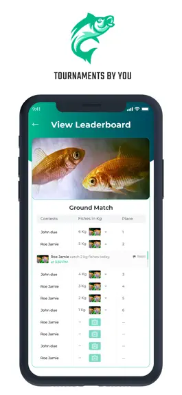 Game screenshot Tournaments By You apk