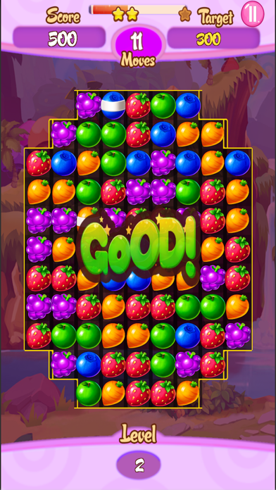 Fruit Candy Smash Game Screenshot