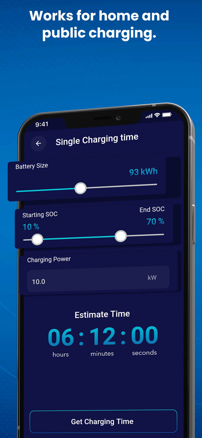 EV Charging Time Calculator