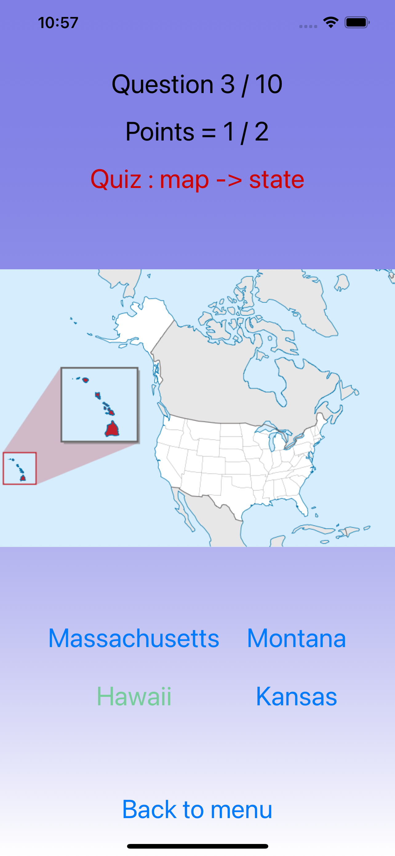 USA Geography - the 50 states