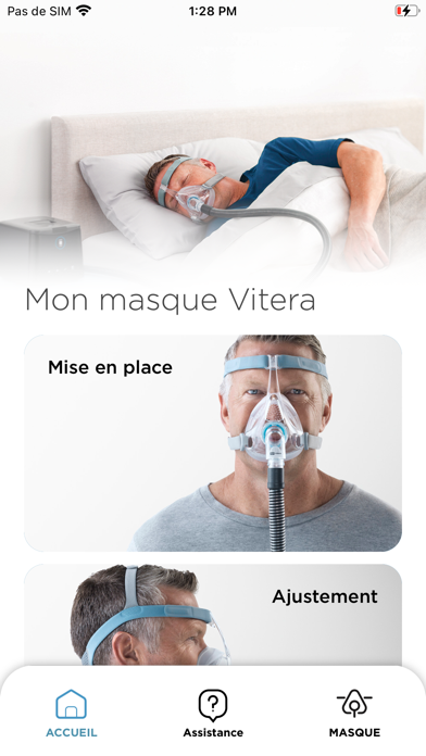 Screenshot #1 pour F&P myMask