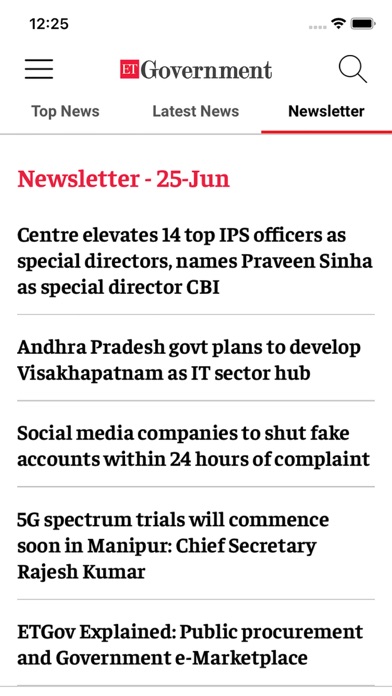 ETGovernment by Economic Times Screenshot