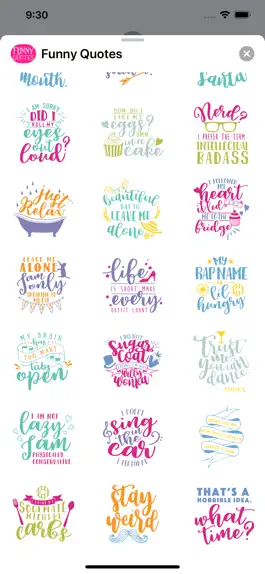 Game screenshot Funny Quotes Sticker mod apk