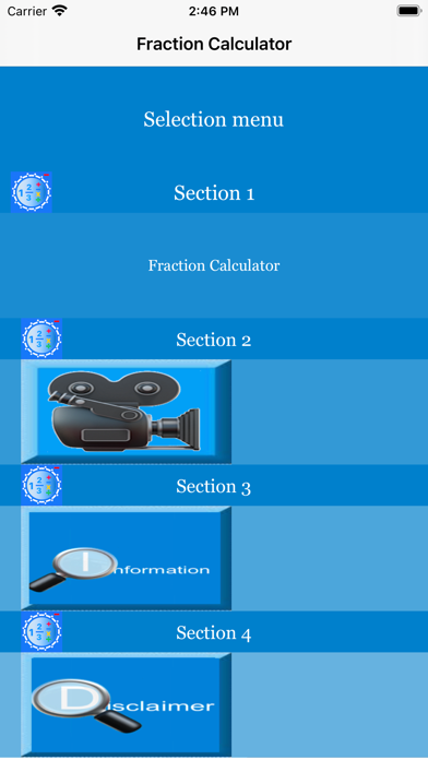 Fraction EZ Calculator Screenshot