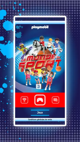 Capture d'écran de PLAYMOBIL Le Monde Du Sport sur iPhone 1