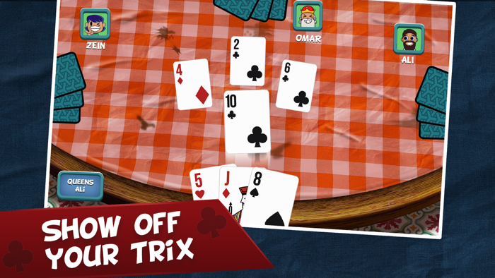 Trix1 Card Game Middle East