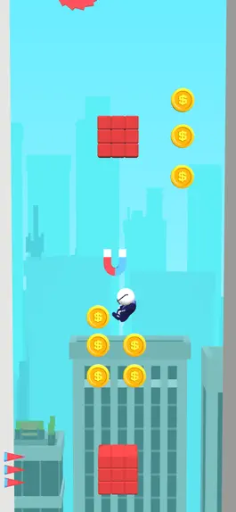 Game screenshot Wall Kick Jump 3D apk